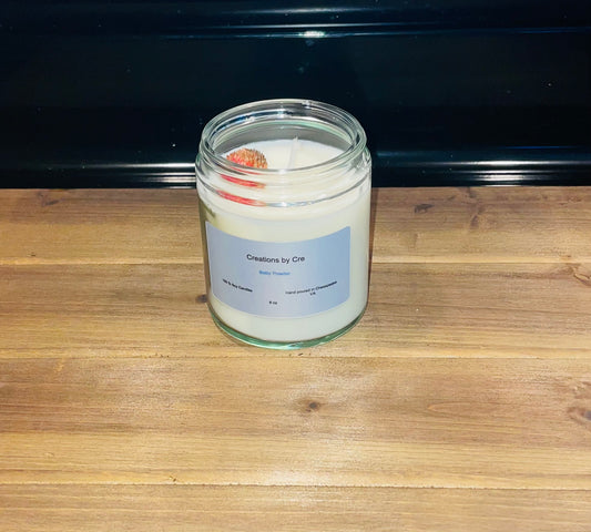 Baby powder|Soy candle
