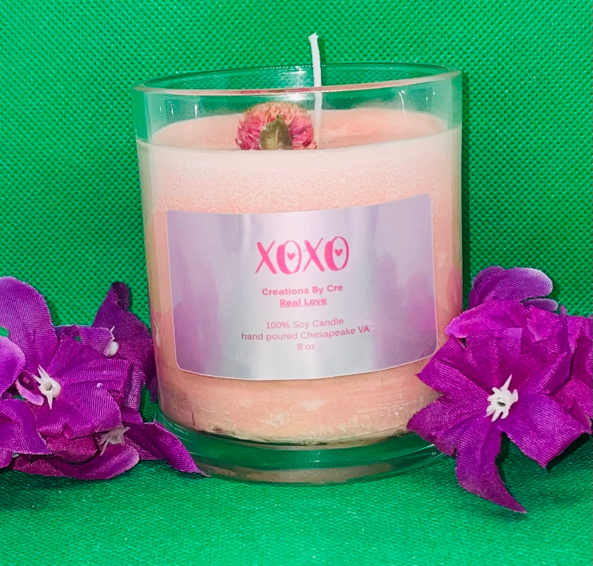 Real love|Soy candle